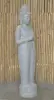 Product image 6 of the product “Standing Buddha made of Riverstone, position Namaskara , H. 185cm. There is a stone eye on the right thight. ”